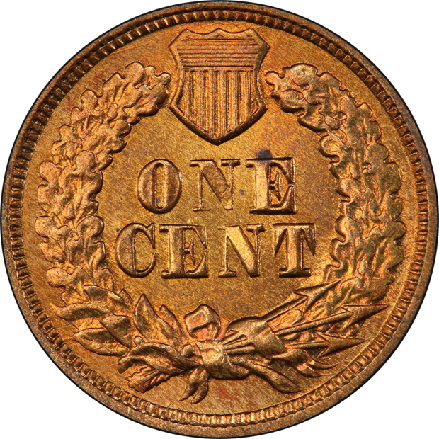 1870 PCGS MS-65RB