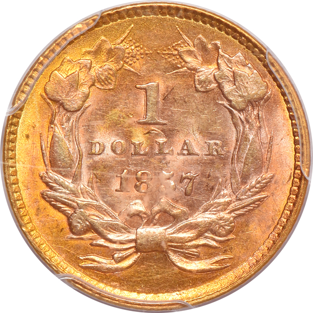 1857 PCGS MS-63