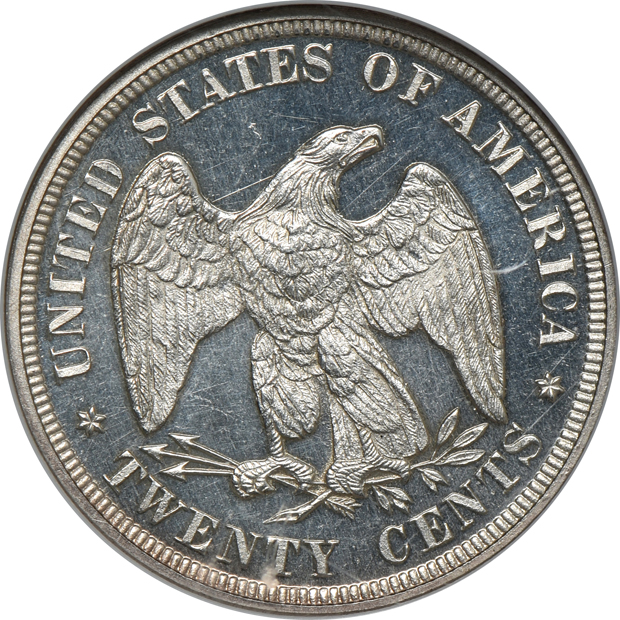 1876 NGC PR-64 CAMEO CAC