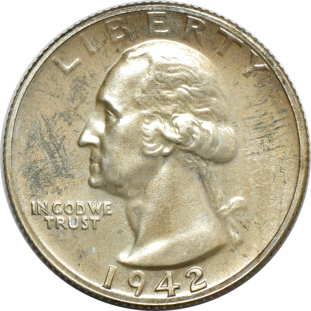 1942 Proof Set in a Capital Plastics holder