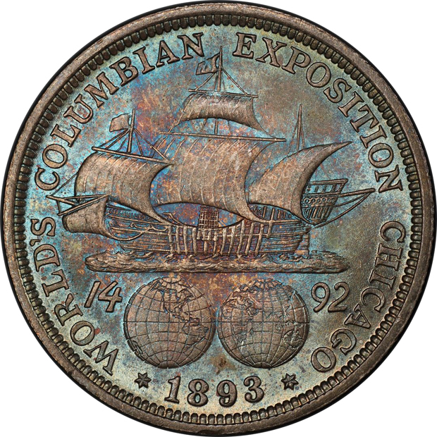 1893 Columbian PCGS MS-67 CAC