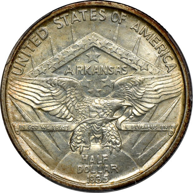 1935 Arkansas PCGS MS-67 CAC