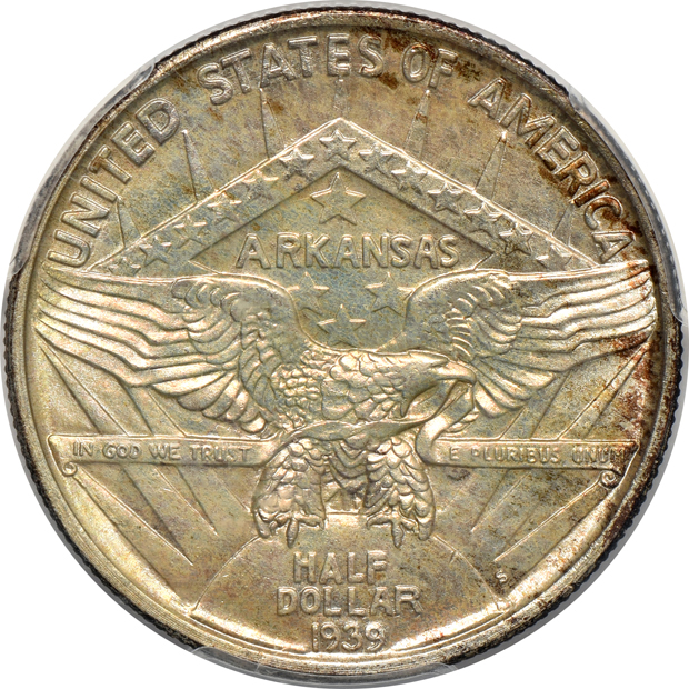 1939-S Arkansas PCGS MS-67 CAC