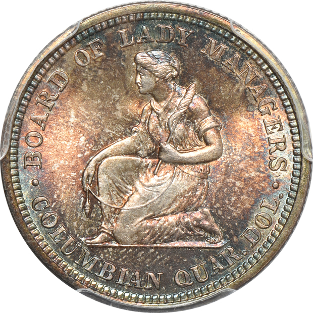 1893 Isabella PCGS MS-67 CAC