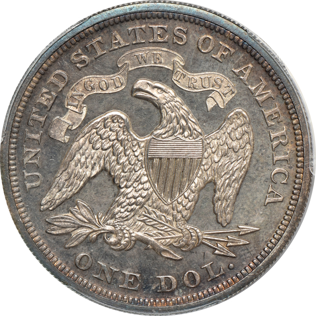 1866 Motto PCGS PR-66CAM CAC