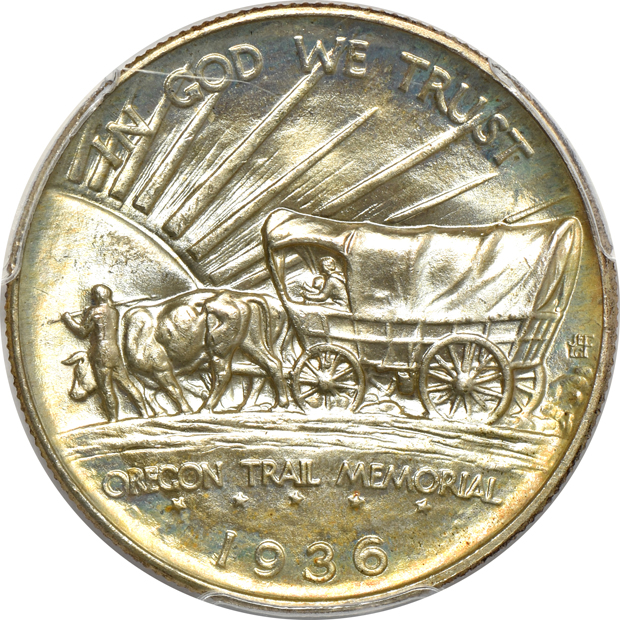 1936 Oregon PCGS MS-68 CAC