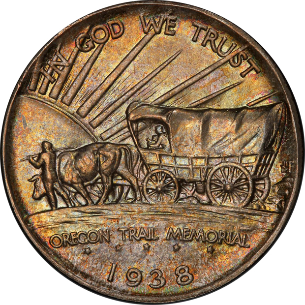 1938-D Oregon PCGS MS-67+ CAC
