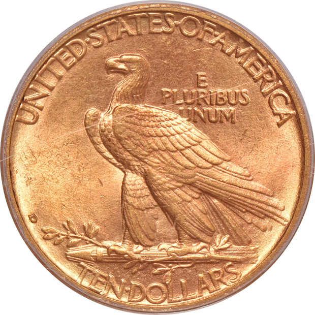 1908-D No Motto PCGS MS-63