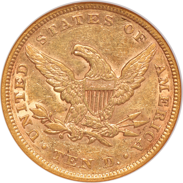 1857 NGC AU-50