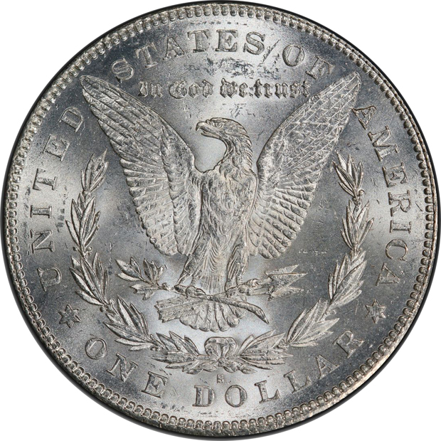 1879-S Reverse of 1878 PCGS MS-62