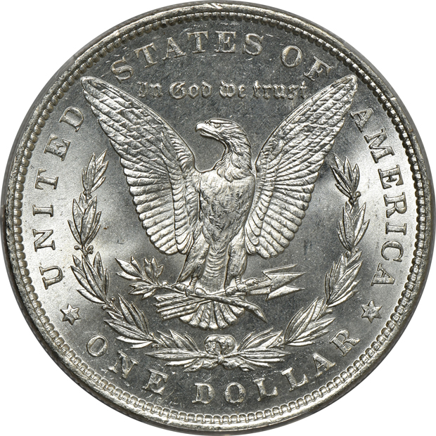 1885-O and 1887, both PCGS MS-66+