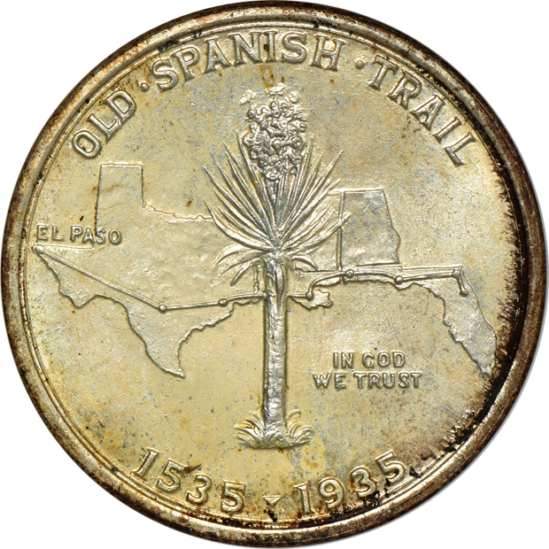 1935 Spanish Trail NGC MS-66