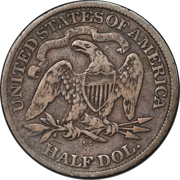 1874-CC Arrows PCGS VG-8