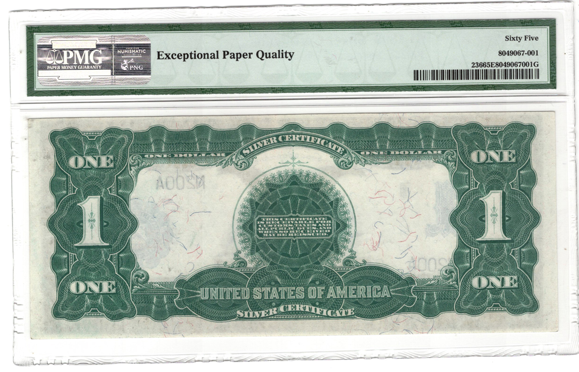 1899 $1 Black Eagle Fr# 236, serial number N200A - PMG GemCU-65 EPQ
