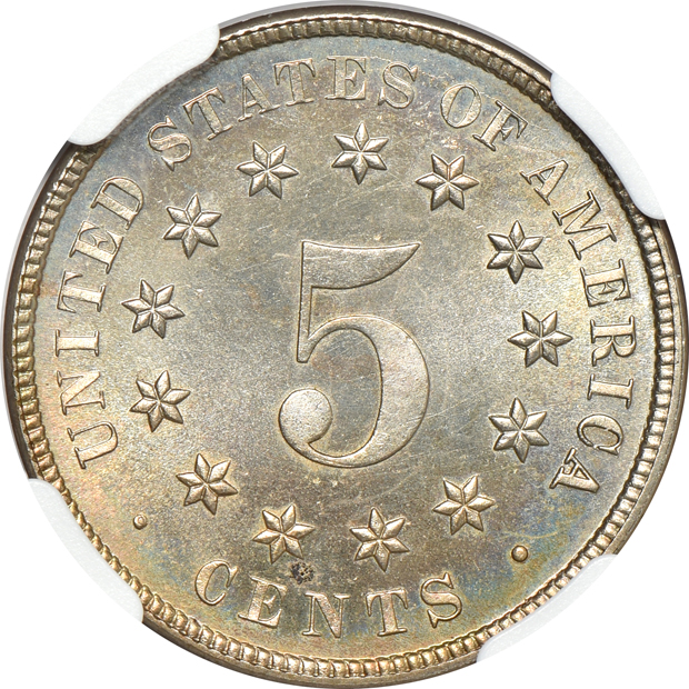 1883 Shield NGC PR-66 CAC