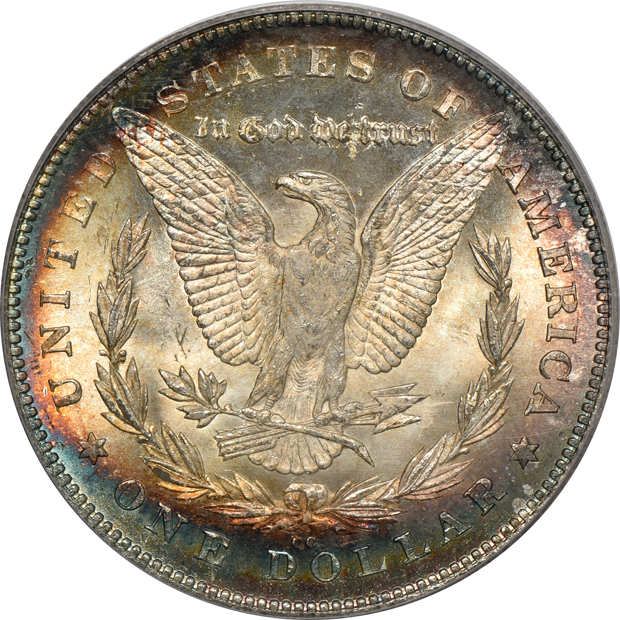 1880/79-CC, Reverse of 1878 PCGS MS-65