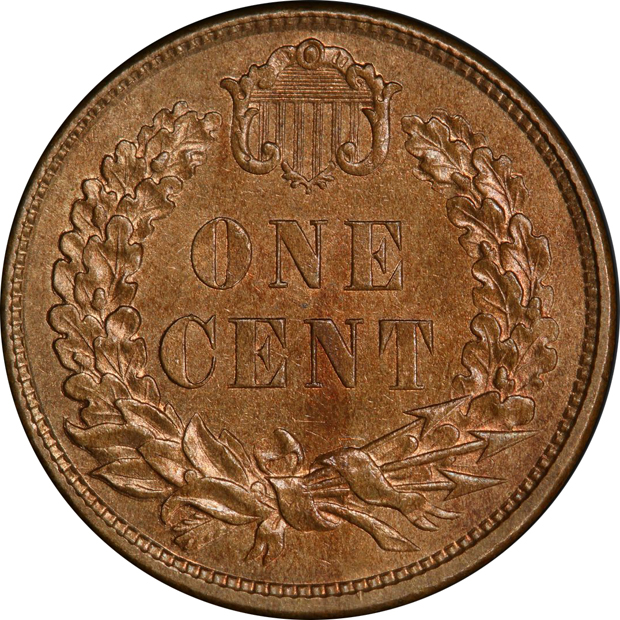 1859 cent J-227 PCGS MS-64 CAC