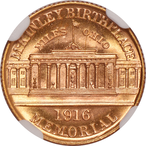 1916 $1 McKinley NGC MS-66+