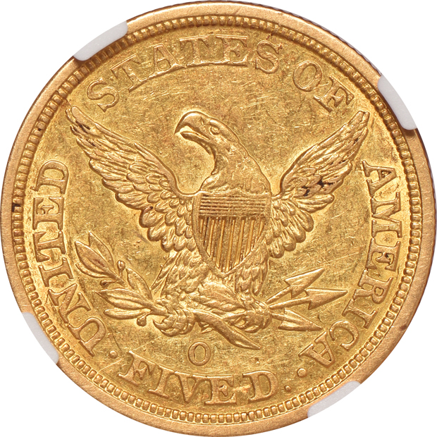 1844-O NGC AU-55