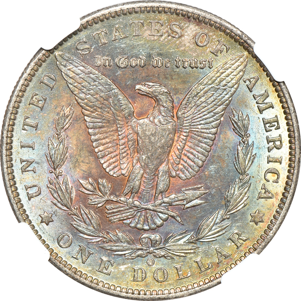 1886-O NGC MS-60