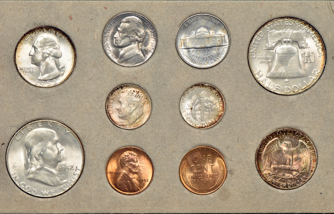 Two 1952 Mint Sets