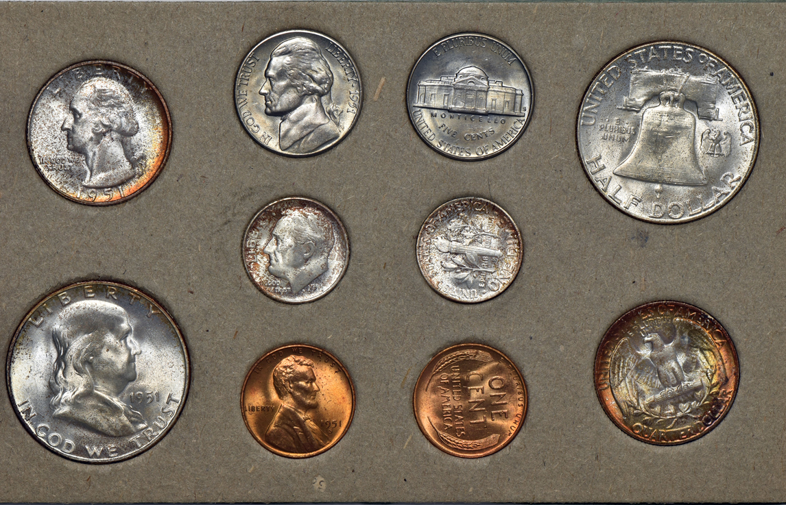 1951 and 1953 Mint Sets