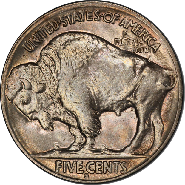 1913-S Type 2 PCGS MS-64