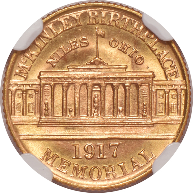 1917 $1 McKinley NGC MS-67