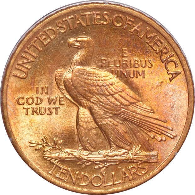 1908 Motto PCGS MS-63 (rattler)