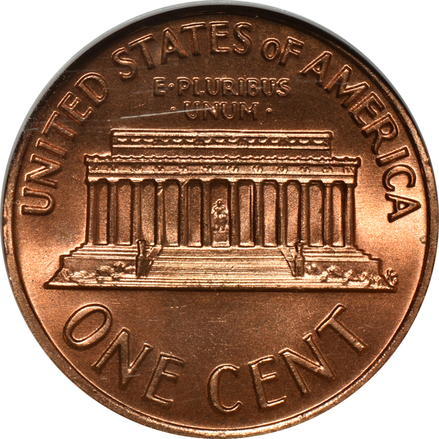 1972 Doubled Die Obverse ANACS MS-65 RED