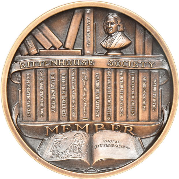 2011 Eric P. Newman 60mm bronze medal NGC MS-69