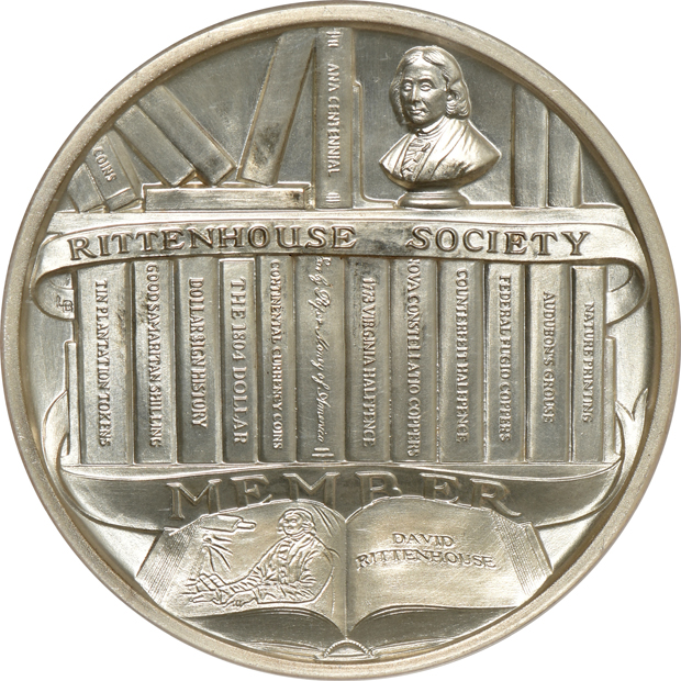 2011 Eric P. Newman 60mm silver medal NGC MS-69