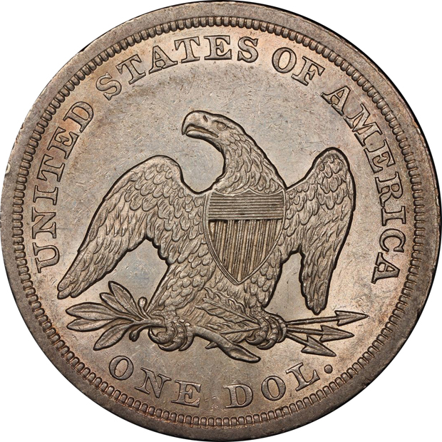 1849 PCGS AU-55