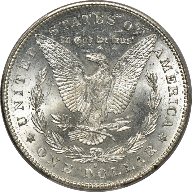 1879-S Reverse of 1878 PCGS MS-63 CAC