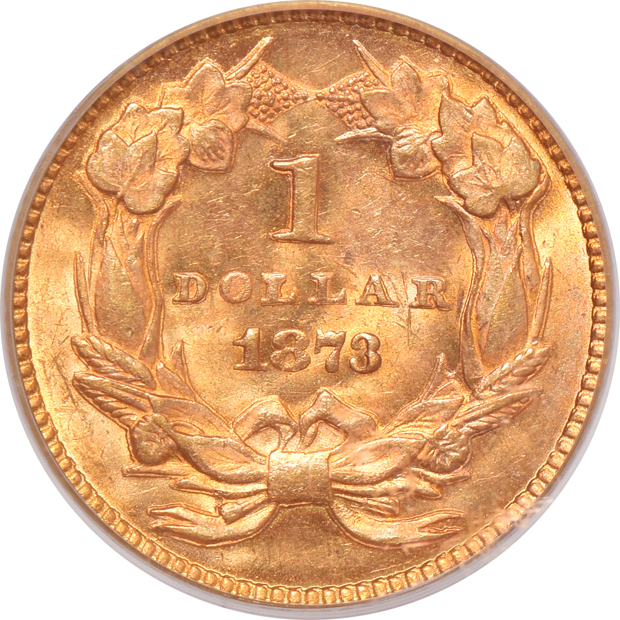 1853 NGC MS-63 CAC, and an 1873 Open 3 PCGS MS-63 (green label)