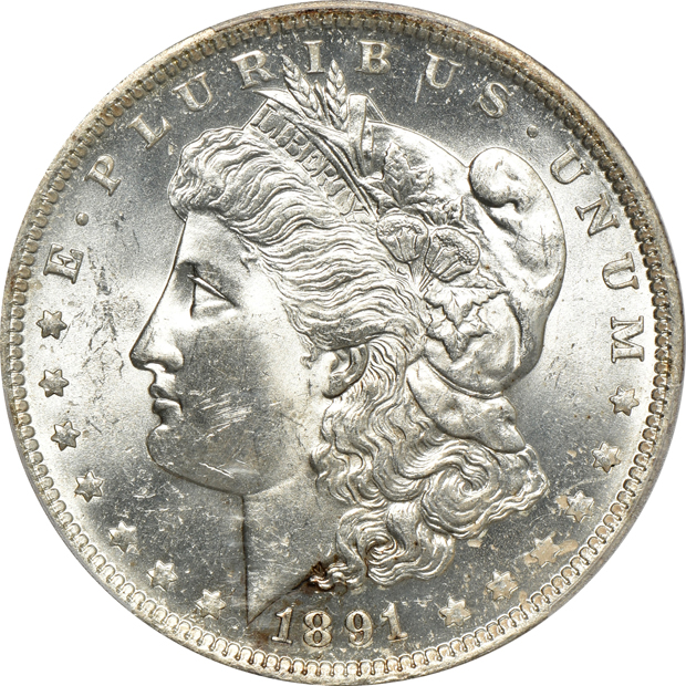 1891-O and 1892-O, both PCGS MS-63