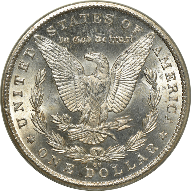 Two 1882-CC, both PCGS MS-64 (green label)