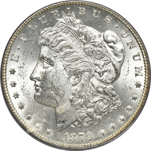 Three 1879-S Reverse of 1878, all PCGS MS-61 (green label) CAC