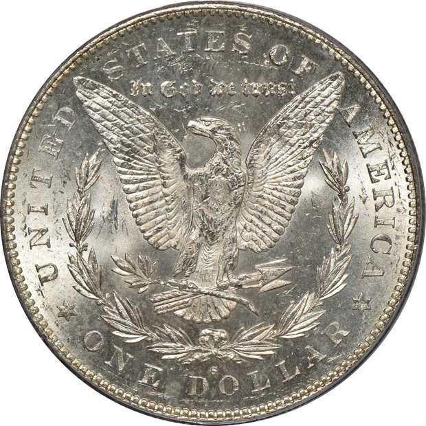 1879-S Reverse of 1878 MS-60, and an 1879-S Reverse of 1878 MS-61, both PCGS (green label)