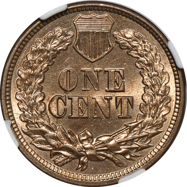 1864 Copper-Nickel NGC MS-65