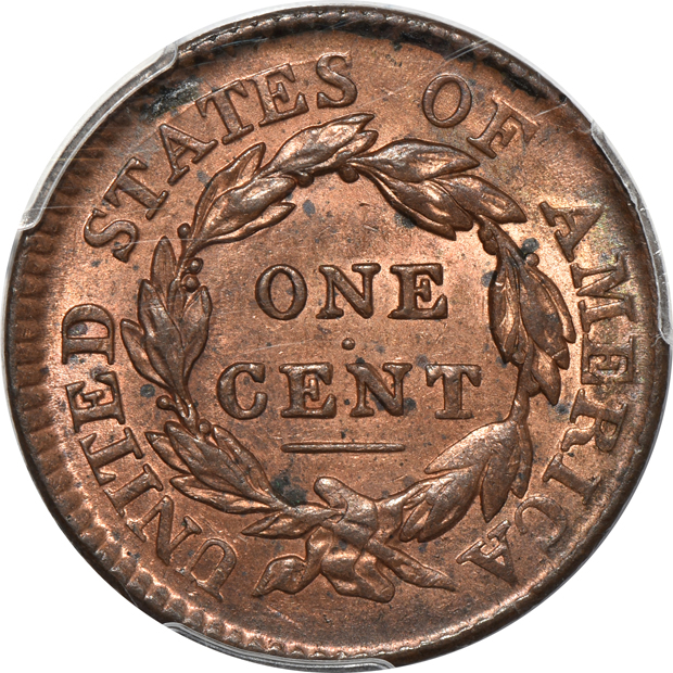 1817 13 Stars Newcomb-14 PCGS MS-62