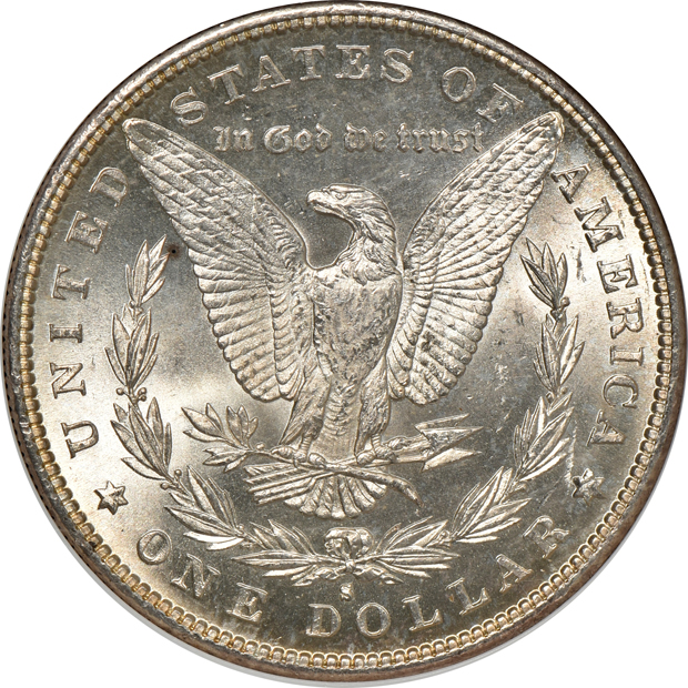 1880-S MS-66, 1881-S MS-66, and an 1884-O MS-65 Star, all NGC
