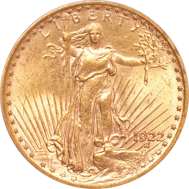1922 and 1927, both PCGS MS-62 CAC