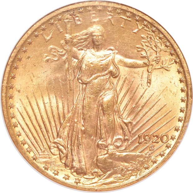 Two 1920 NGC MS-62 CAC