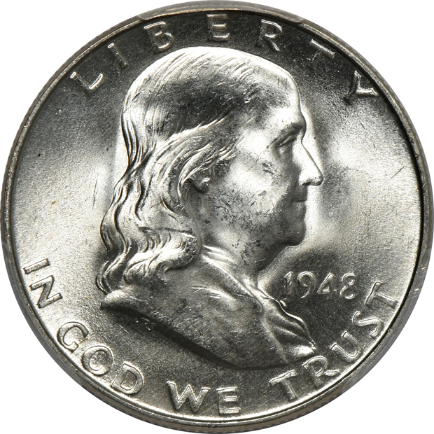 Twenty 1948-D PCGS MS-64FBL