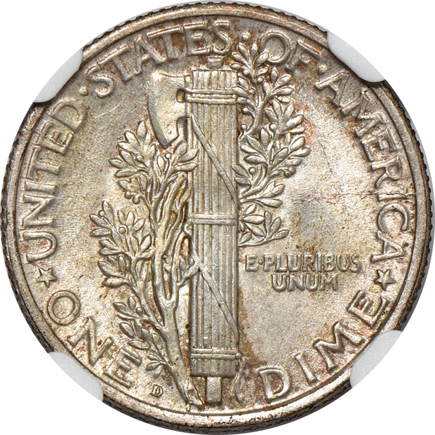 1919-D NGC MS-63 FB