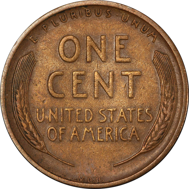 1909-S VDB Lincoln PCGS VF-30