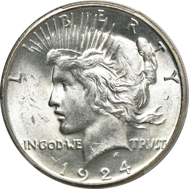 1924-S and 1928-S, both PCGS MS-63