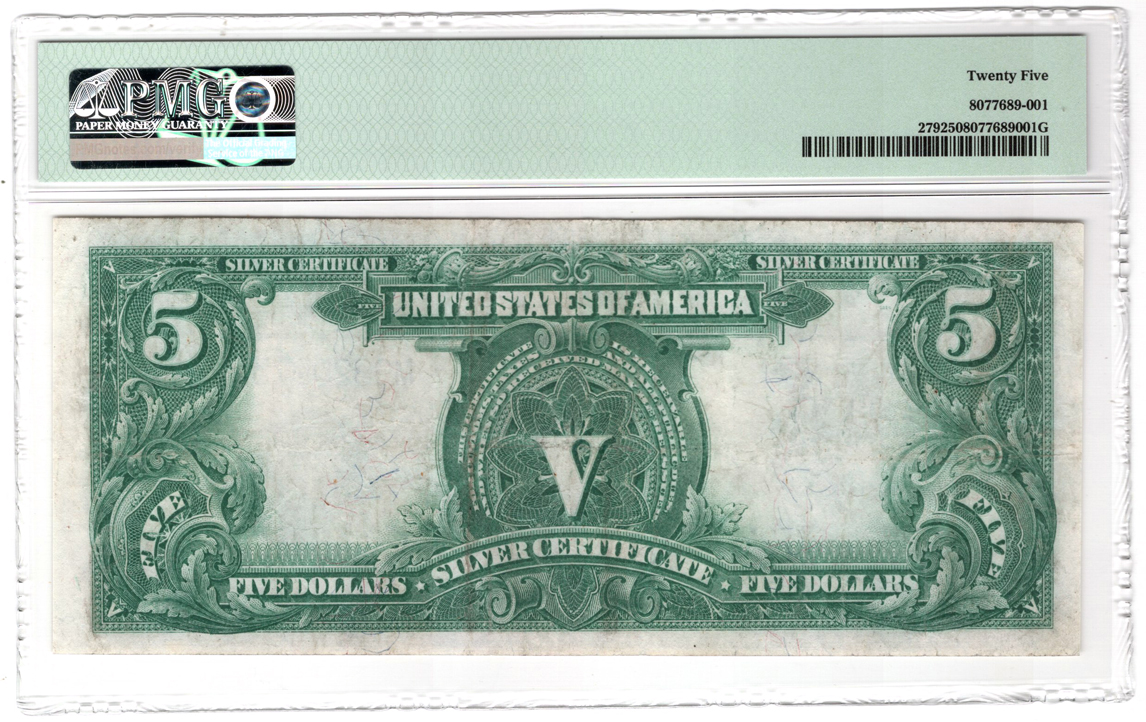 1899 $5 Chief Fr# 279 - PMG VF-25