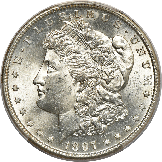 Four 1897-S PCGS MS-63